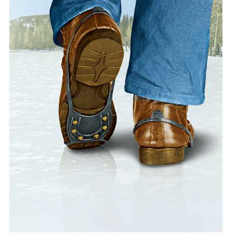 Как сделать обувь менее скользкой подручными средствами