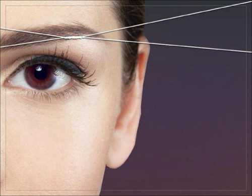 Затем свяжите оба конца нити, чтобы образовалась петля