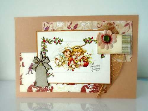 Открытки с Рождеством своими руками:  красивые и стильные поздравления