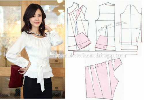 Поставьте отметку, вниз от этой точки проведите прямую линию, равную половине мерки обхвата запястья