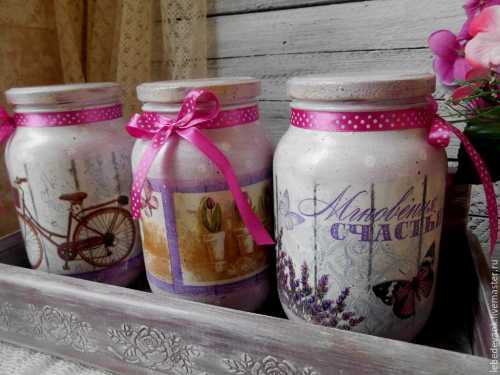 Декоративные банки под крупу