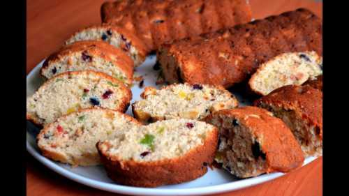 Постная выпечка: рецепты фруктовых кексов