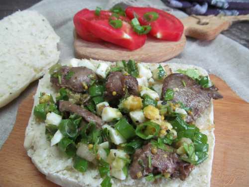 Закуска из куриной печени