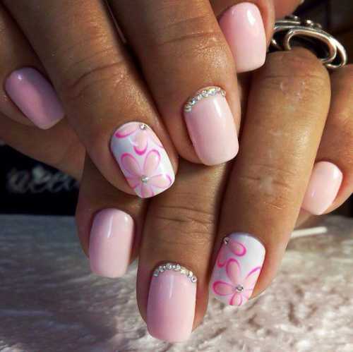 Модные варианты маникюра на весну года , Модные варианты маникюра на весну года