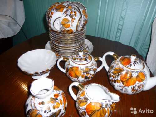 Сервиз Осенний лес