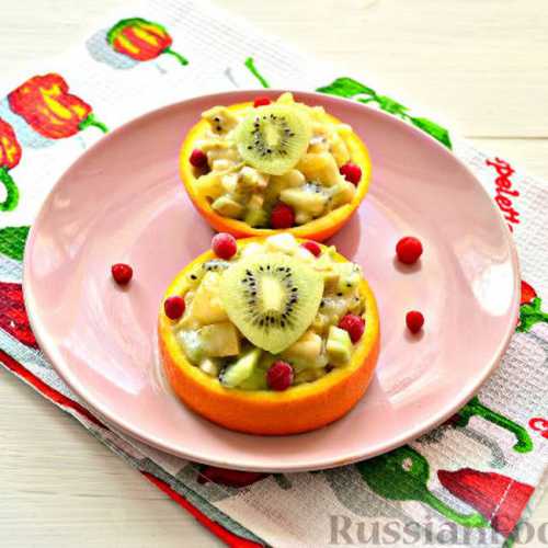 Очень вкусный рецепт фруктового салата к 8 марта Рецепт