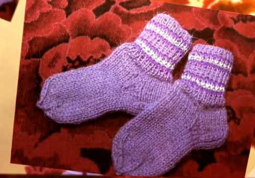 Набрать петли и провязать их лицевыми петлями