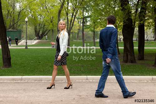 ВСТРЕЧА мужчина и женщина