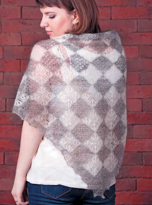 Оренбургский пуховый платок