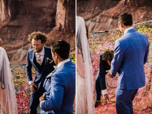 Радужная свадьба не так часто проводится летом, это скорее зимний праздник