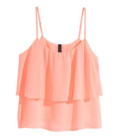 Шьем топ с рюшами