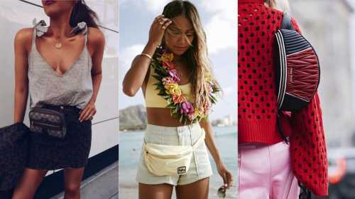 Как носить поясную сумку: 10 стильных вариантов на лето