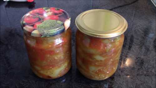 Салаты на зиму: два интересных рецепта