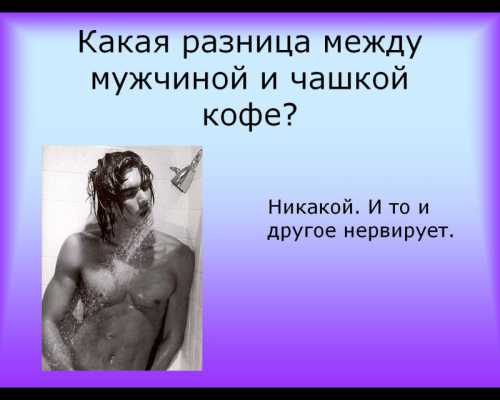 Интересно про мужчин и женщин
