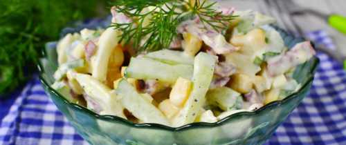 Салаты на скорую руку