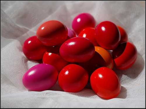 У вас должен получиться мраморный рисунок