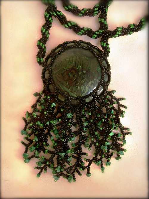 Бисерная фантазия в зеркале