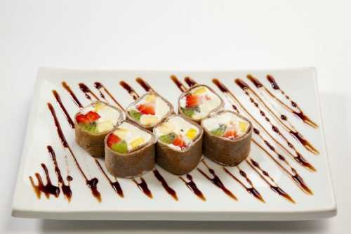 Десертные роллы